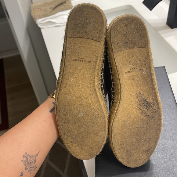 Saint Laurent Black Espadrilles Women’s Size 36 - Picture 9 of 10